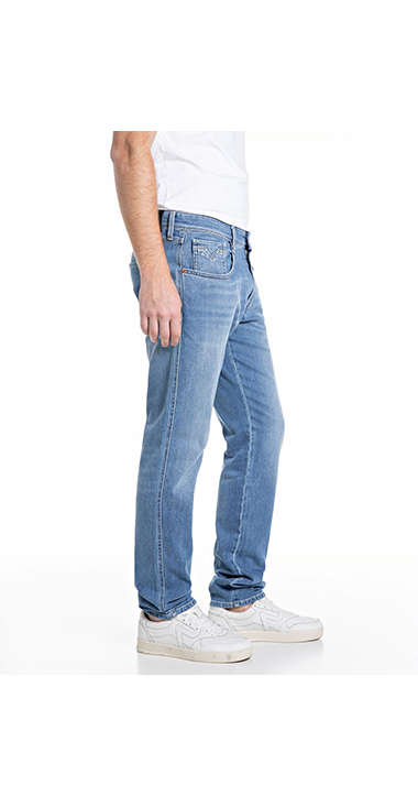 スリムフィットANBASS Touch denim 詳細画像